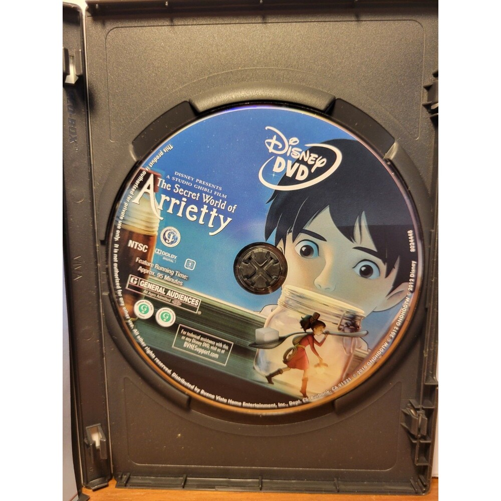 The Secret World of Arrietty (DVD) 2010 Hiromasa Yonebayashi - Studio Ghibli - Picture 3 of 6